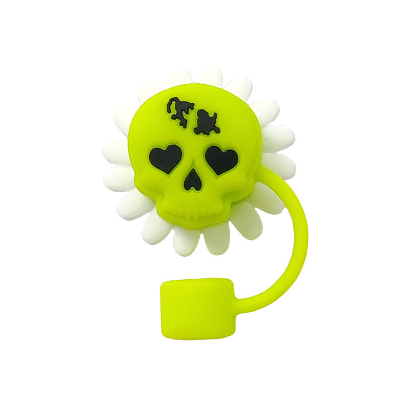 Wholesale 20pcs/pack 10mm food grade silicone  straw hat